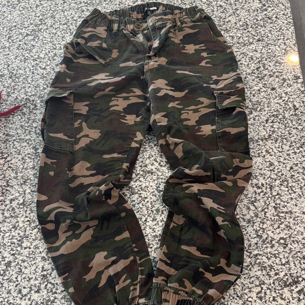 Fashion Nova Camouflage Joggers